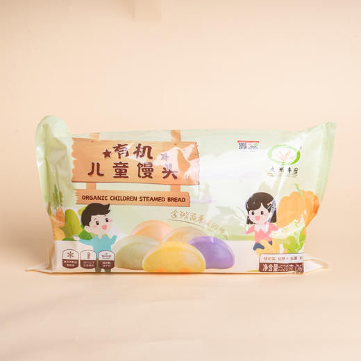 九洲丰园有机儿童馒头 520g 商品图0
