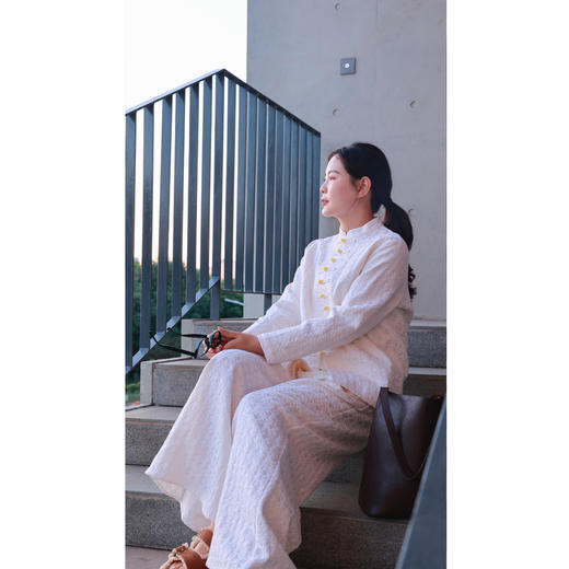 【抖音专属】椰奶•阔腿裤（24709617-椰奶白） 商品图3