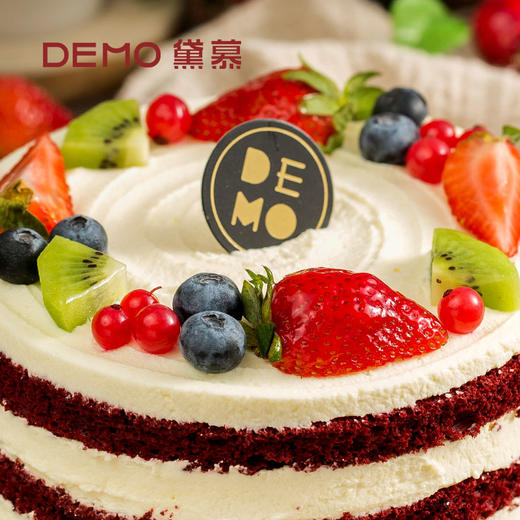 「工会专属」 浆果秘境·红丝绒奶油蛋糕【如需外出请加购保温包】 商品图1