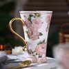 B-NX-14 诺轩 野玫瑰高脚马克杯 （双杯+双碟装） 商品缩略图2