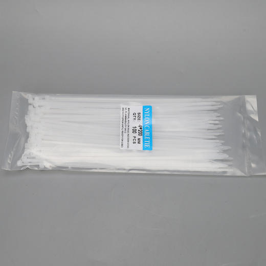 尼龙 束带扎带黑色 绑带100根/袋自锁式扎带国标3*200宽2.5mm 商品图6