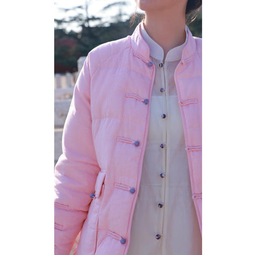 【抖音专属】飞花令•羽绒服(22803133-晶红) 商品图3