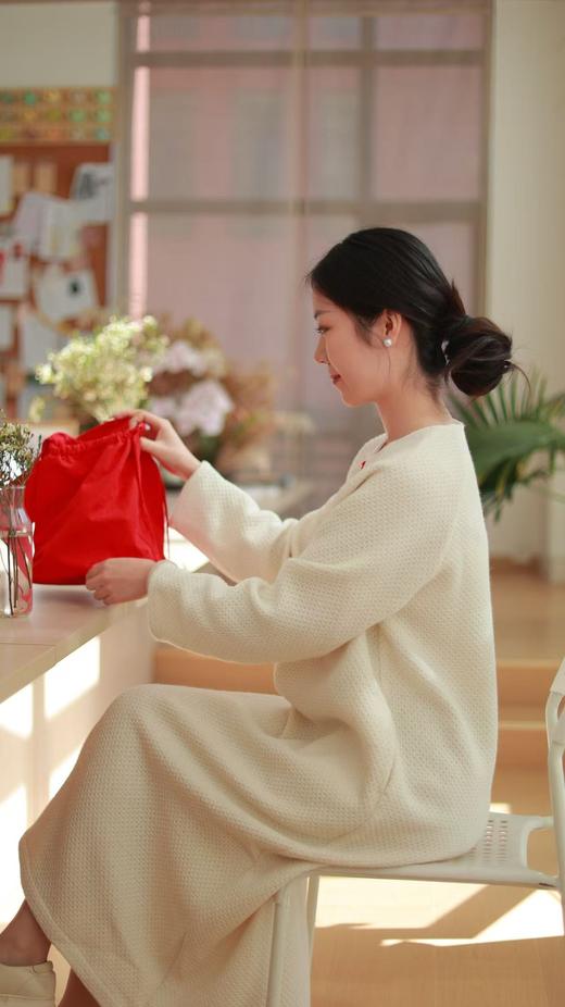 【抖音专属】中式连衣裙（24807004凝脂设计师） 商品图2