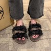 西村名物2024年冬季新款泰迪卷毛毛拖鞋秋冬外穿居家拖鞋XZ4DA06151 商品缩略图2