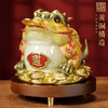 E-QK-1317 纯铜摆件 纳财金蟾 商品缩略图2