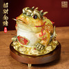 E-QK-1317 纯铜摆件 纳财金蟾 商品缩略图5