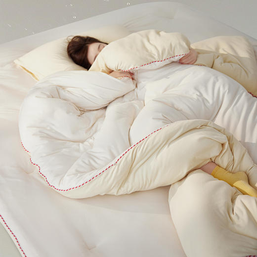 【换季出清】自然醒Creamsoft® 奶油小方捏捏被奶丝云朵被子冬被加厚保暖春秋被单人学生宿舍空调棉被LFS 商品图8