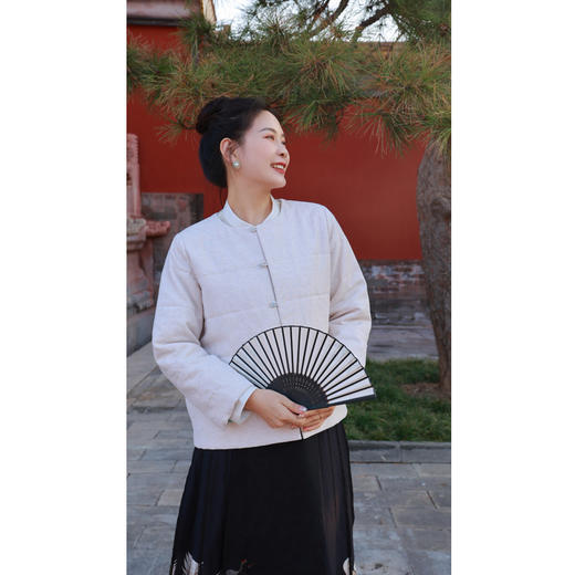 【抖音专属】月舒•棉服（23802519L-蜜合） 商品图2