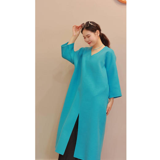 【2026东衣作】云梦泽•羊毛连衣裙（24807101法翠） 商品图2