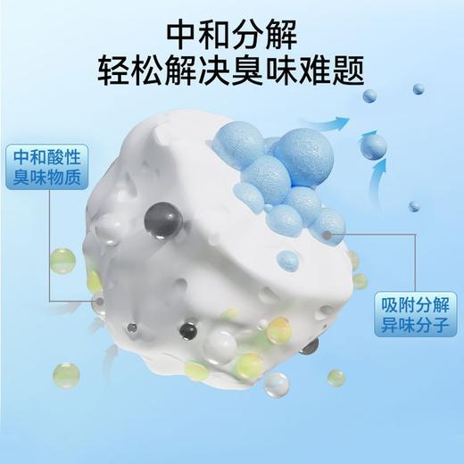 瓜洲牧小苏打颗粒猫砂除臭颗粒祛味除湿猫咪用品猫砂专用伴侣净味剂大粒500g 商品图1