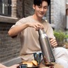 TAIC太可纯钛保温壶大容量焖茶旅行热水壶家用暖水瓶高档茶水分离 商品缩略图5