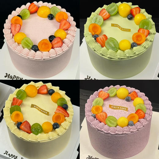 简约水果装饰蛋糕 商品图0