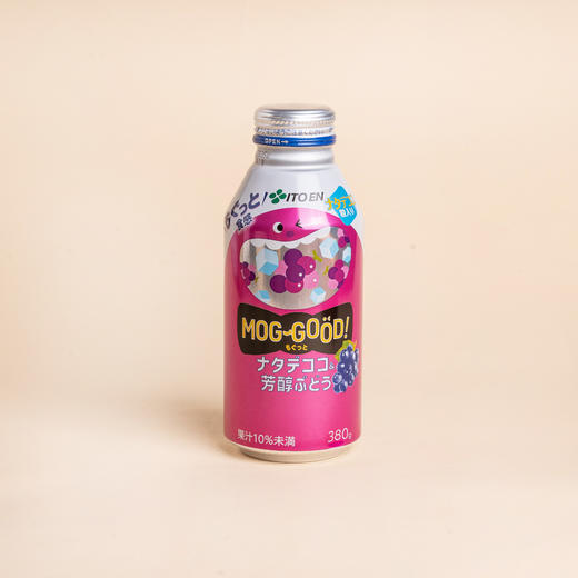 伊藤园椰果粒葡萄果味饮料 380g 商品图0