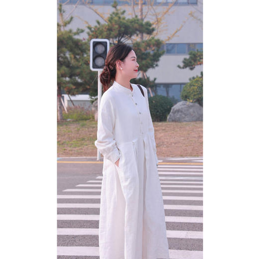 【抖音专属】新中式连衣裙（24807133-青女-设计师） 商品图3