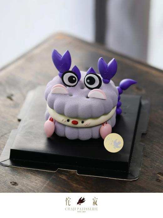 天蝎座小慕斯(很小）（翻糖比较沉，收到尽快食用） 商品图0