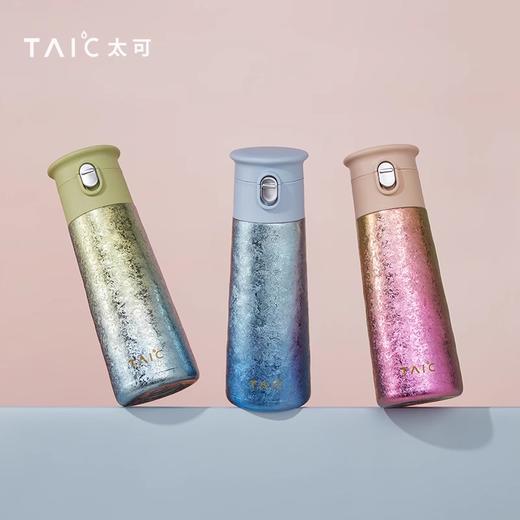 TAIC太可纯钛晶彩弹盖保温杯车载杯学生水杯大容量一键开盖喝水-YHD 商品图7