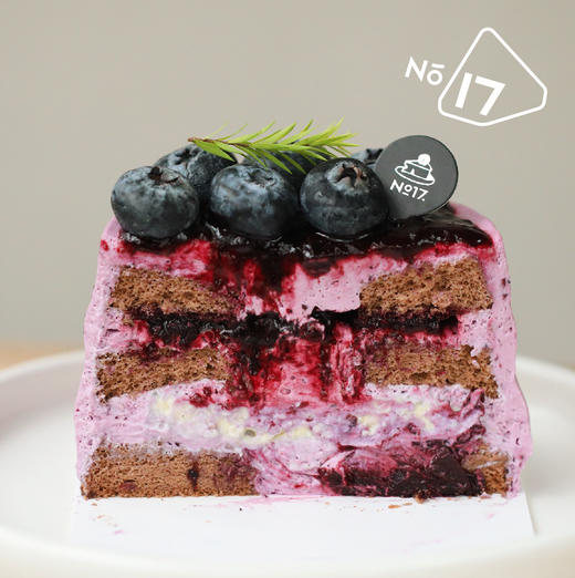 爆浆蓝莓戚风蛋糕 商品图1