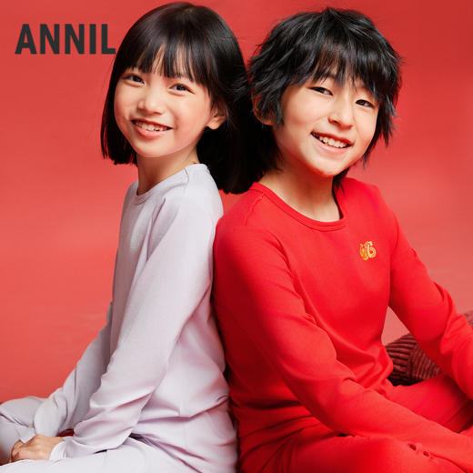 男女童秋衣裤套装春季新款安奈儿童装JM517032 商品图2