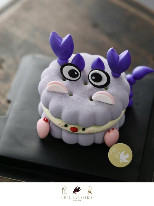 天蝎座小慕斯(很小）（翻糖比较沉，收到尽快食用） 商品图1