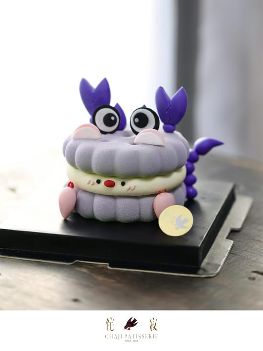 天蝎座小慕斯(很小）（翻糖比较沉，收到尽快食用） 商品图3