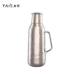 TAIC太可纯钛保温壶大容量焖茶旅行热水壶家用暖水瓶高档茶水分离