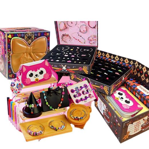 凯卡西女儿的宝藏绘制版手绘项链手链diy女孩玩具礼物圣诞礼盒 商品图4