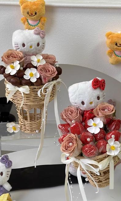 仿藤-冰淇淋杯 -板栗花篮 商品图5