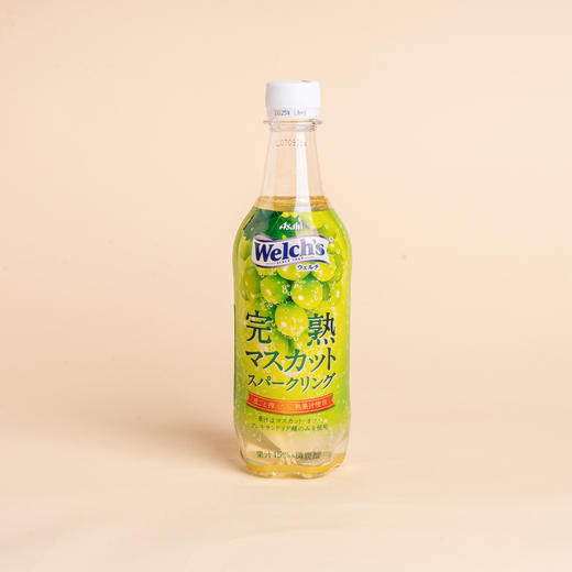 朝日完熟麝香葡萄果汁碳酸饮料 450ml 商品图0