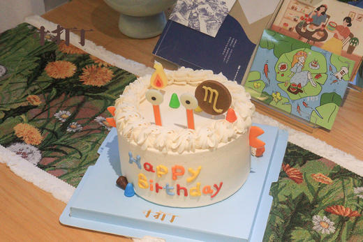 生日快乐·卡咚咚/草莓布丁奶油蛋糕（12星座牌可选，请备注） 商品图0