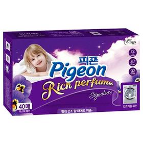 碧珍烘干机用柔顺剂雨后深林40枚피죤 건조기용 미스틱 레인