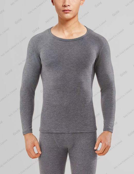 清仓库不退换 GOTE 膨体羊毛蚕丝保暖内衣套装男款 膨体速暖新工艺 商品图0