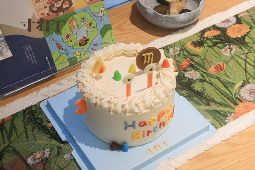生日快乐·卡咚咚/草莓布丁奶油蛋糕（12星座牌可选，请备注） 商品图2