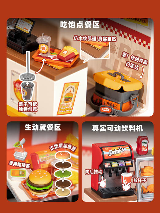 W-RK-超级世界-DW010-堡你开心-汉堡店 商品图5