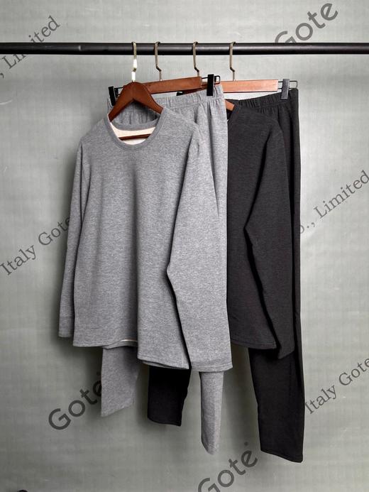 清仓库不退换 GOTE 膨体羊毛蚕丝保暖内衣套装男款 膨体速暖新工艺 商品图1