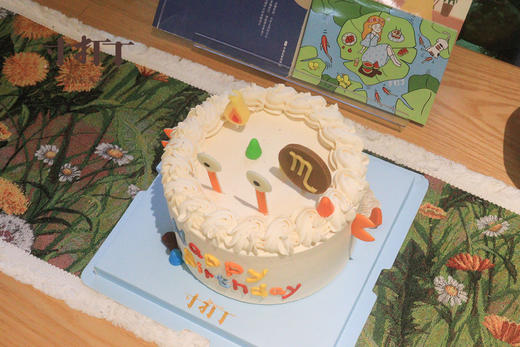 生日快乐·卡咚咚/草莓布丁奶油蛋糕（12星座牌可选，请备注） 商品图3