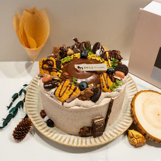 绅士海盐奥利奥生日蛋糕（百分百进口动物奶油） 商品图0