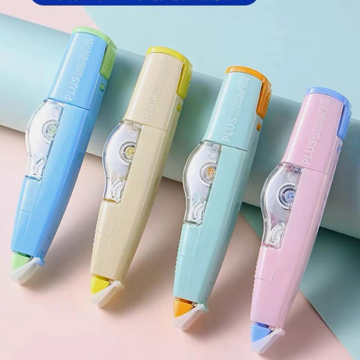 普乐士滚轮修正带(可换芯) 5MMx6m/卡（新旧包装/颜色随机） 商品图0