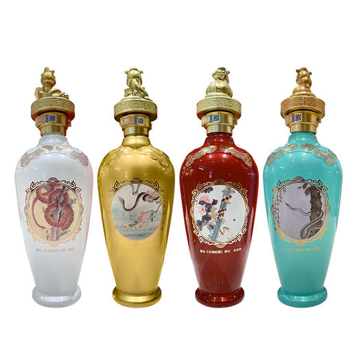 五粮液52°囍乙巳（蛇）年纪念酒4支装500ml*4支 商品图11