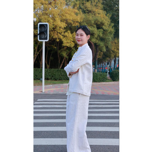 【抖音专属】椰奶•阔腿裤（24709617-椰奶白） 商品图1