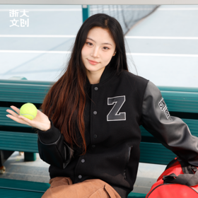【浙大文创】浙江大学棒球服-黑