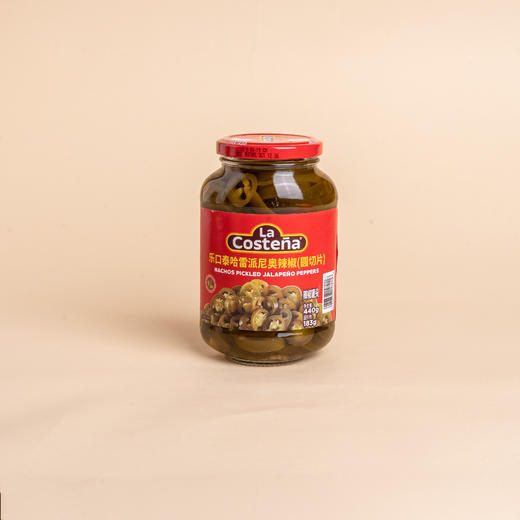 乐口泰哈雷派尼奥辣椒（原切片）440g 商品图0