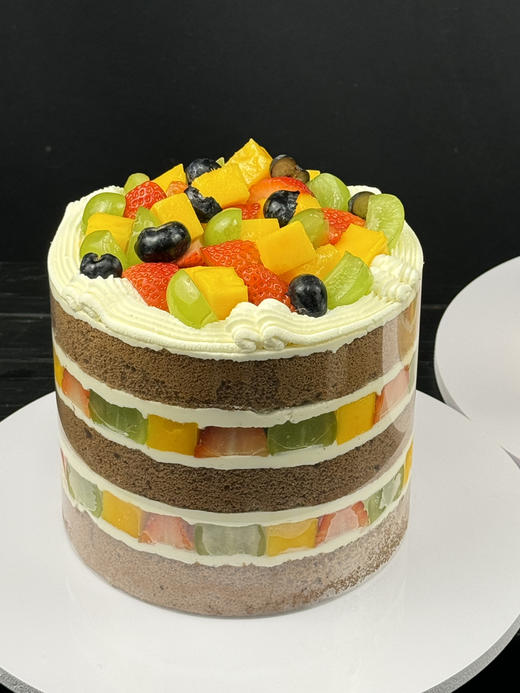 巧克力水果缤纷裸蛋糕 商品图7
