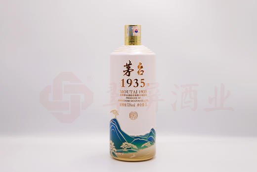 53度茅台1935·西湖揽胜文创酒（断桥残雪）1L 1000ml 单瓶 商品图1
