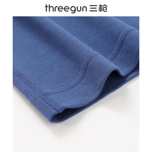 Threegun三枪 【高支新疆长绒棉】圆领男士保暖内衣套装-23975D021 商品图7