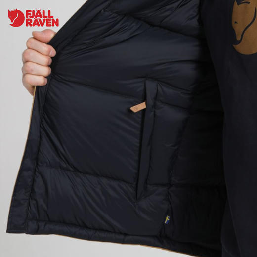 北极狐秋冬G-1000白鹅绒羽绒服男士可两面穿抗寒09221129 商品图4