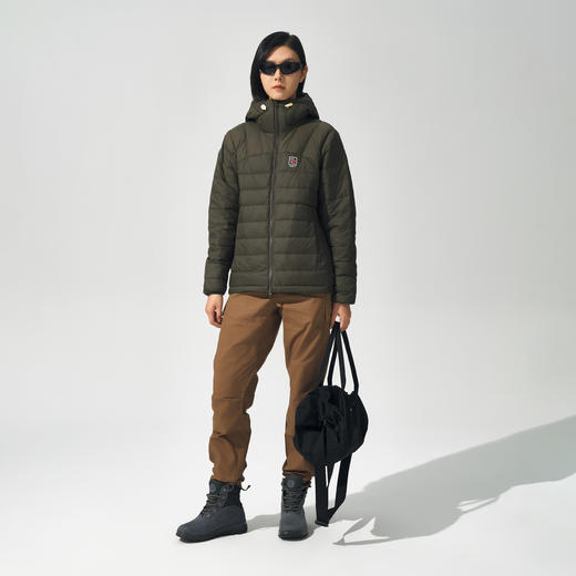 北极狐秋冬鹅绒服轻量保暖防风耐磨女士白鹅绒羽绒服 86122 商品图2