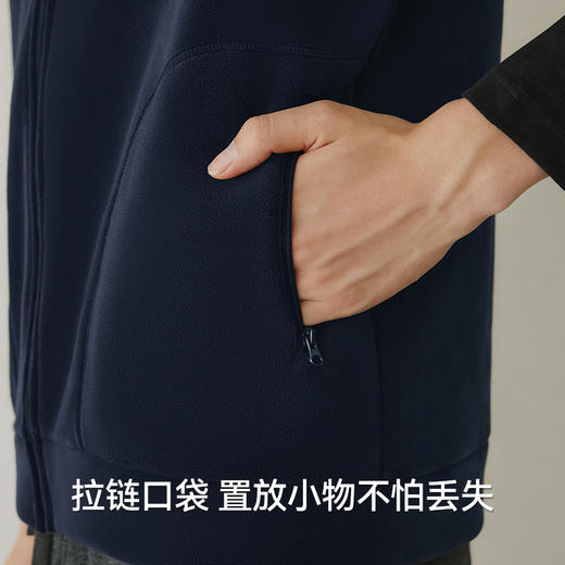 Threegun三枪 【奥粒绒】开襟男士背心-82359A011 商品图7