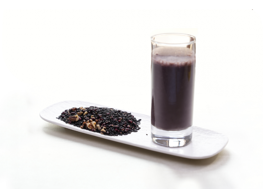 黑芝麻黑米核桃饮