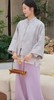 【抖音专属】阔腿裤（23809716-紫薄汗-设计师） 商品缩略图1
