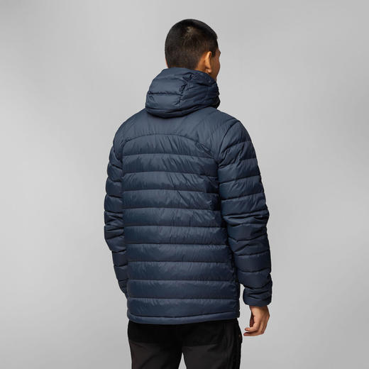 北极狐 户外轻量保暖外套简约修身男士羽绒服 连帽鹅绒服 86121 商品图3